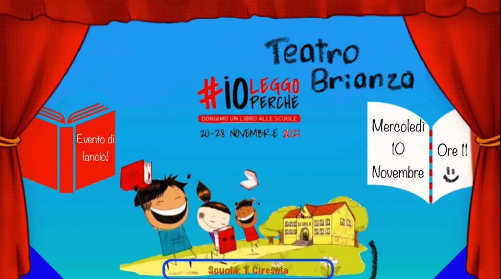 #IOLEGGOPERCHE’ : evento lancio “T.Ciresola”